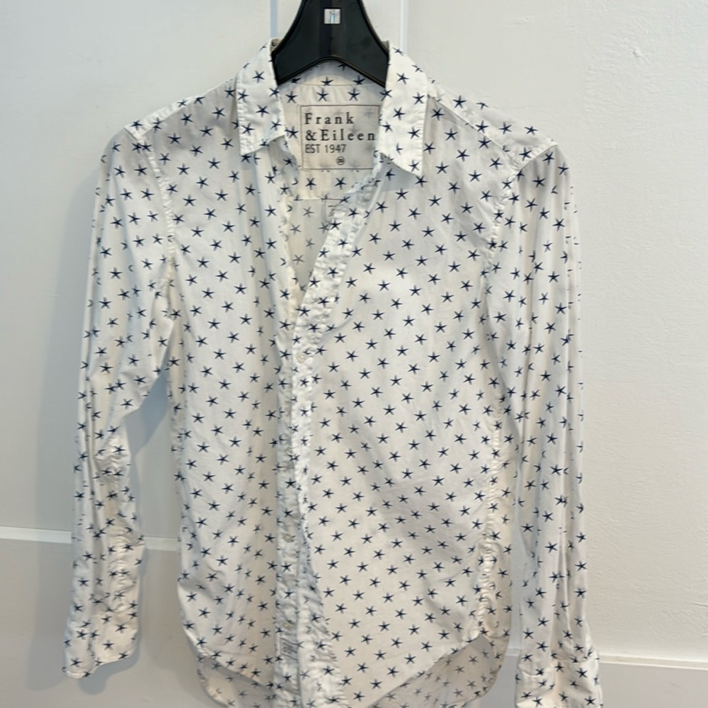 Frank & Eileen Frank XS white with stars